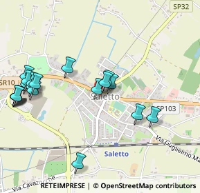 Mappa Piazza San Lorenzo, 35046 Saletto PD, Italia (0.5815)