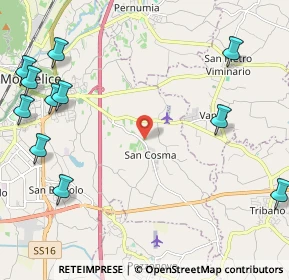 Mappa Via San Cosma, 35043 Monselice PD, Italia (3.04364)