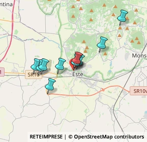 Mappa Via Porta Vecchia, 35042 Este PD, Italia (2.56364)