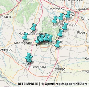 Mappa Via Porta Vecchia, 35042 Este PD, Italia (10.19842)