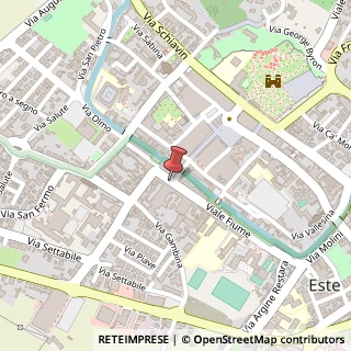 Mappa Viale Fiume, 13, 35042 Este, Padova (Veneto)