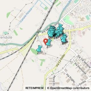 Mappa Via la Malandrina, 35043 Monselice PD, Italia (0.28556)