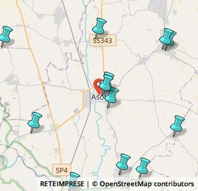 Mappa Piazza Mangeri, 46041 Asola MN, Italia (5.52308)