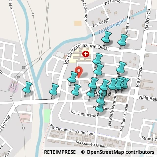 Mappa Piazza Mangeri, 46041 Asola MN, Italia (0.232)