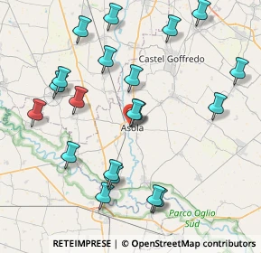 Mappa Via XXIV Maggio, 46041 Asola MN, Italia (8.8865)