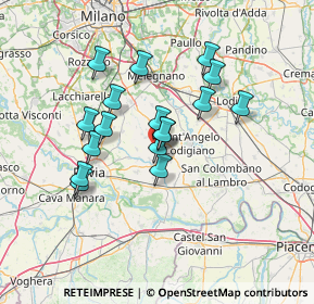 Mappa 27010 Magherno PV, Italia (11.44706)