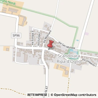 Mappa Via Umberto I, 85, 26047 Scandolara Ripa d'Oglio, Cremona (Lombardia)