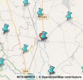 Mappa Via Piave, 46041 Asola MN, Italia (6.69706)