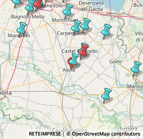 Mappa Via Adige, 46041 Asola MN, Italia (22.84111)