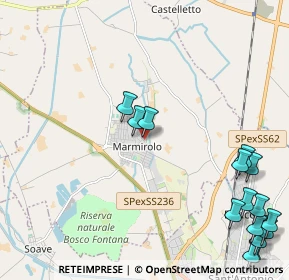 Mappa Via Meucci, 46045 Marmirolo MN, Italia (3.05467)
