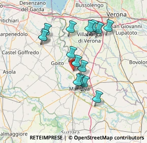 Mappa Via Meucci, 46045 Marmirolo MN, Italia (12.55)