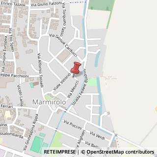 Mappa Via Antonio Meucci,  39, 46045 Marmirolo, Mantova (Lombardia)