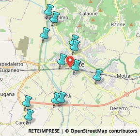 Mappa Via Giulia Fogolari, 35042 Este PD, Italia (2.0025)