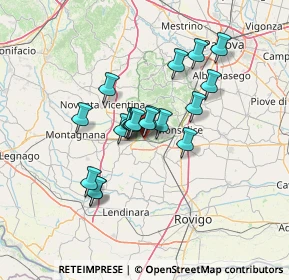 Mappa Via Giulia Fogolari, 35042 Este PD, Italia (10.23421)