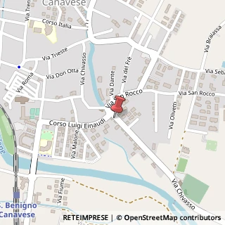 Mappa Via Chivasso, 37, 10080 San Benigno Canavese, Torino (Piemonte)