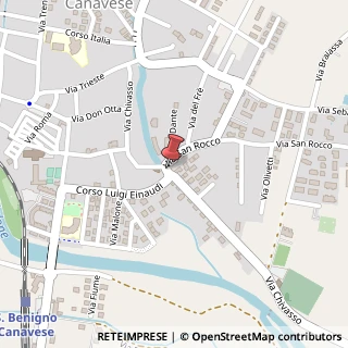 Mappa Via Chivasso, 23, 10080 San Benigno Canavese, Torino (Piemonte)
