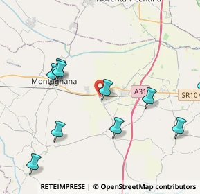 Mappa SP 32 d, 35040 Megliadino San Fidenzio PD, Italia (5.866)