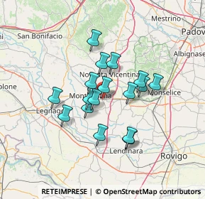 Mappa SP 32 d, 35040 Megliadino San Fidenzio PD, Italia (10.43588)