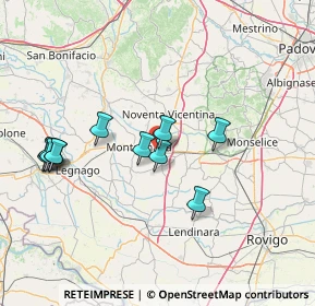 Mappa SP 32 d, 35040 Megliadino San Fidenzio PD, Italia (14.45182)