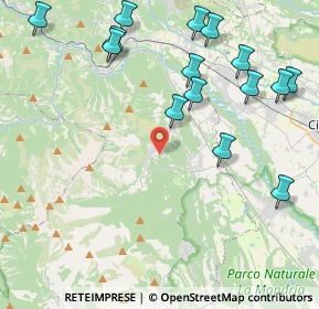 Mappa SP 182, 10070 Vallo torinese TO (5.038)