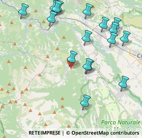 Mappa SP 182, 10070 Vallo torinese TO (4.80118)