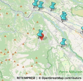 Mappa SP 182, 10070 Vallo torinese TO (6.622)