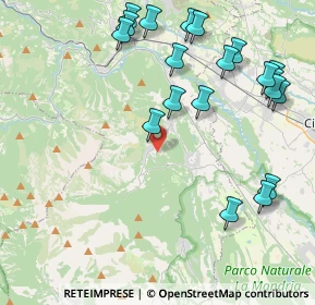 Mappa SP 182, 10070 Vallo torinese TO (4.9565)