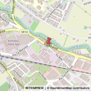 Mappa Via Atheste, 16, 35042 Este, Padova (Veneto)