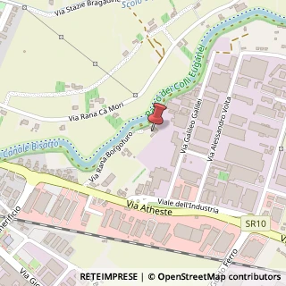 Mappa Via Rana Borgofuro,  6, 35042 Este, Padova (Veneto)