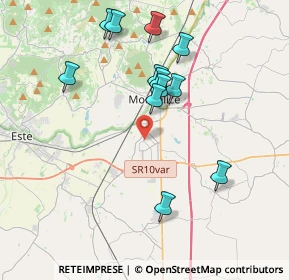 Mappa Via Veneto, 35043 Monselice PD, Italia (3.7875)