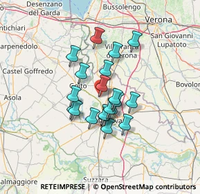 Mappa Via Arrigo Boldrini, 46045 Marmirolo MN, Italia (9.772)