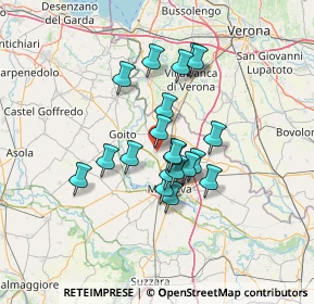 Mappa Via Diaz, 46045 Marmirolo MN, Italia (10.4125)