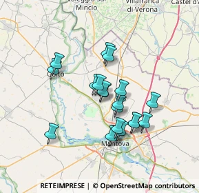 Mappa Via Arrigo Boldrini, 46045 Marmirolo MN, Italia (5.7355)