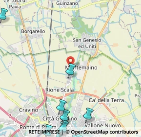 Mappa Piazza S. Bernardo, 27100 Pavia PV, Italia (3.75857)