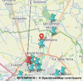 Mappa Piazza S. Bernardo, 27100 Pavia PV, Italia (2.94615)