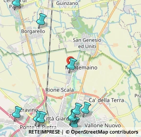 Mappa Piazza S. Bernardo, 27100 Pavia PV, Italia (3.13364)