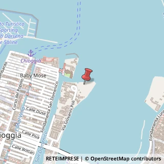 Mappa Via Giovanni Poli, 127, 30015 Chioggia, Venezia (Veneto)