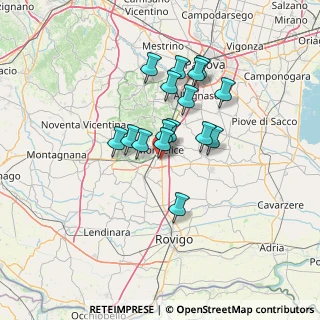 Mappa Via Liguria, 35043 Monselice PD, Italia (10.38)