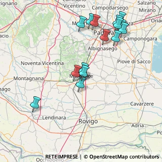 Mappa Via Liguria, 35043 Monselice PD, Italia (17.646)