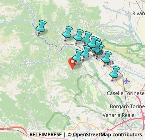 Mappa SP 182, 10070 Vallo torinese TO (5.72462)