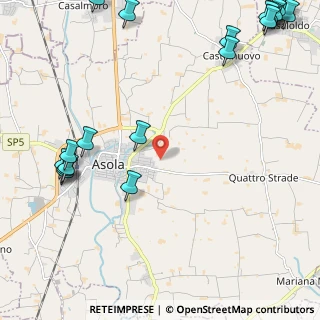 Mappa Via Adda, 46041 Asola MN, Italia (3.457)