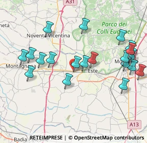 Mappa S.da Regionale 10 Padana Inferiore, 35045 Ospedaletto Euganeo PD, Italia (8.7755)