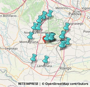 Mappa S.da Regionale 10 Padana Inferiore, 35045 Ospedaletto Euganeo PD, Italia (10.776)