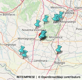 Mappa S.da Regionale 10 Padana Inferiore, 35045 Ospedaletto Euganeo PD, Italia (11.41615)