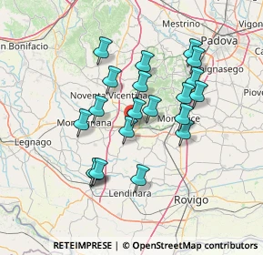 Mappa S.da Regionale 10 Padana Inferiore, 35045 Ospedaletto Euganeo PD, Italia (12.318)