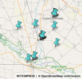 Mappa Via Brescia, 46041 Asola MN, Italia (5.70056)