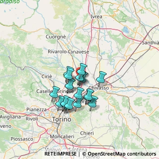 Mappa Via Sandro Pertini, 10080 San Benigno Canavese TO, Italia (10.159)