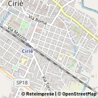 地図 Ciriè