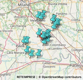 Mappa Via Alessandro Volta, 27019 Villanterio PV, Italia (10.4785)