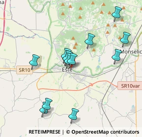 Mappa Via Martiri della Libertà, 35042 Este PD, Italia (3.54846)